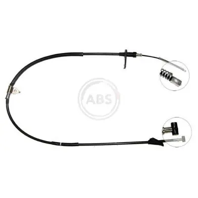 Cable de accionamiento, freno de estacionamiento A.B.S. K17748 Mayoreo